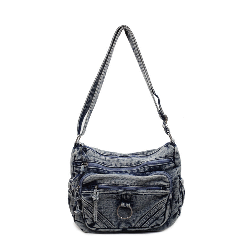 Vintage Denim Shoulder Crossbody Bag featured in the EuroChic Tote guide