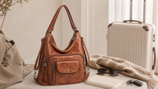 Convertible Shoulder Bag Backpack Crossbody Bag: One Bag for Busy Days featured in the EuroChic Tote handbag guide