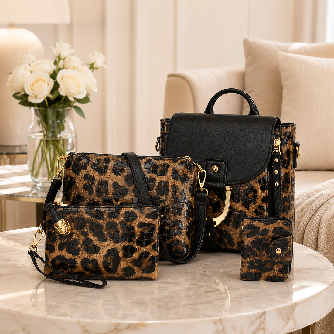 # The Best Handbag Set for Work, Travel, Shopping, and Weekend Style