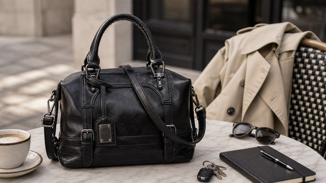 How to Choose a Retro Crossbody Bag for Work, Errands and Weekend Plans featured in the EuroChic Tote handbag guide