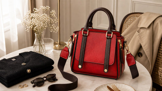 Retro Korean Shoulder Crossbody Bag: Compact Style for Shopping, Travel and Dinner Plans featured in the EuroChic Tote handbag guide