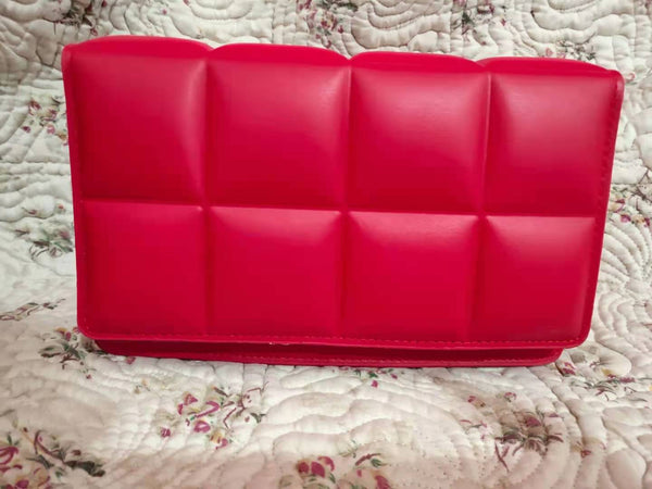 Checkered Small Square Crossbody Bag