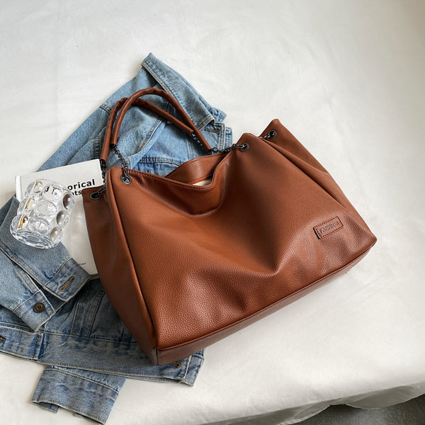 Large Capacity Chain Tote Bag with Crossbody Strap product view 4