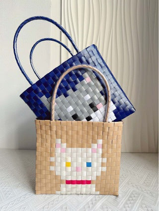Handmade Chiang Mai Woven Basket Handbag