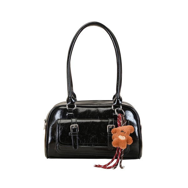 Large Capacity Vintage Shoulder Bag product view 4 by EuroChic Tote
