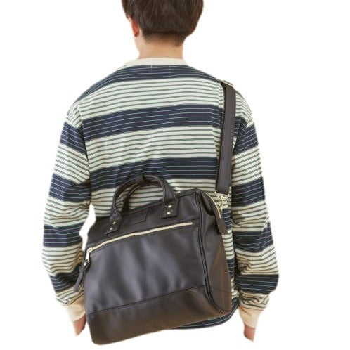 Travel Vintage Leather-Look Backpack Bag