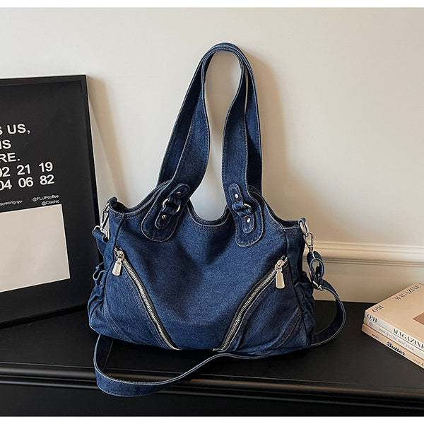 Large Capacity Biker Underarm Shoulder Bag