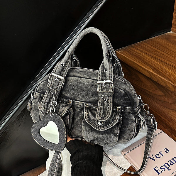 Denim Shoulder Crossbody Bag for Women