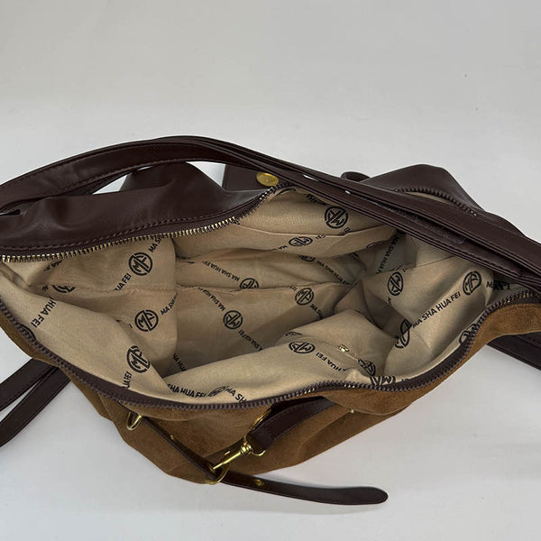 Convertible Vintage Backpack Bag product view 4 by EuroChic Tote