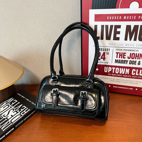 Vintage Large Capacity Commuter Shoulder Bag
