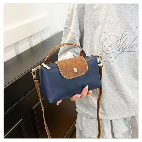 Commuter Canvas Crossbody Bag product view 3 by EuroChic Tote