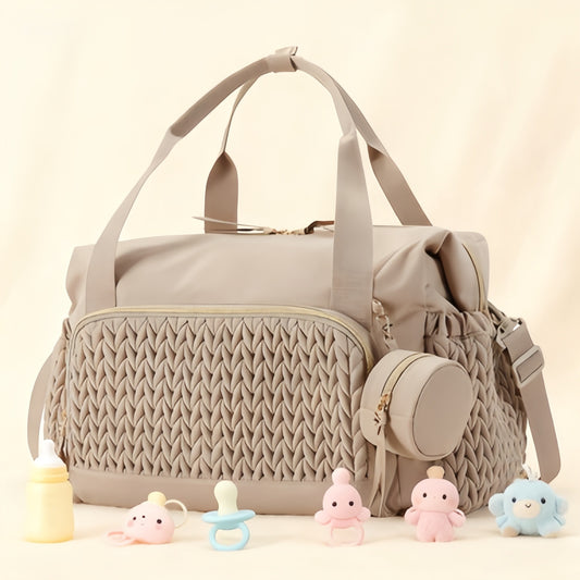 Large Capacity Quilted Travel Bag by EuroChic Tote