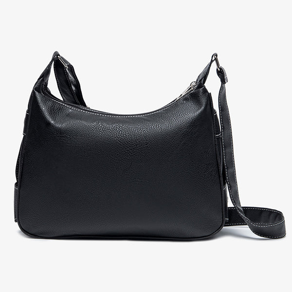 Large Capacity Multi-Compartment Shoulder Bag product view 3 by EuroChic Tote