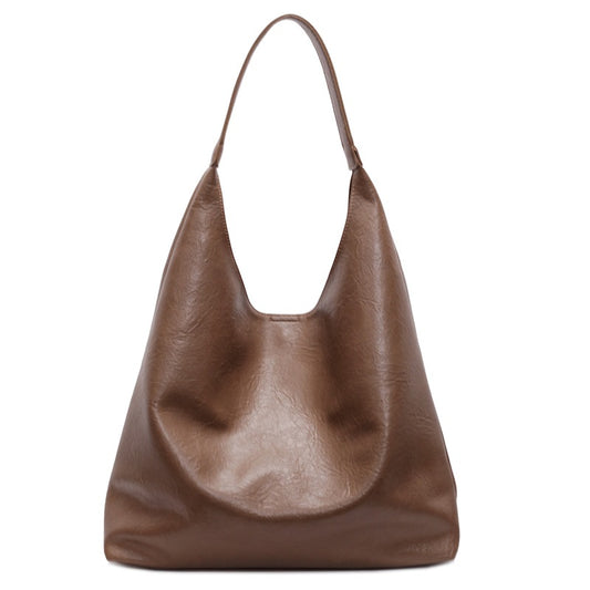 Large Capacity Commuter Bucket Bag by EuroChic Tote