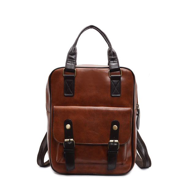 convertible PU backpack handbag product view 4