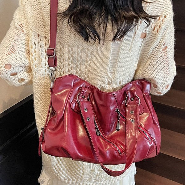 Large Capacity Short-Trip Tote Bag styled for everyday outfits