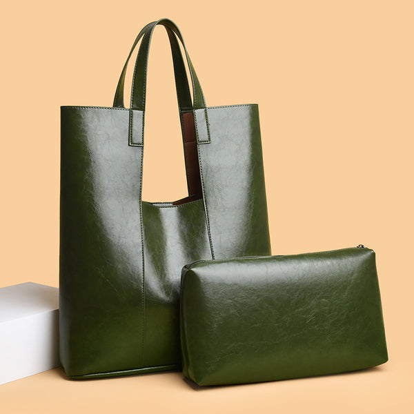 Vintage Mother Daughter Commuter Tote Bag