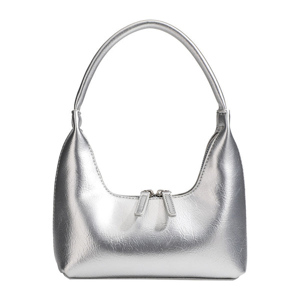 Vintage Korean Style Underarm Bag product view 4 by EuroChic Tote