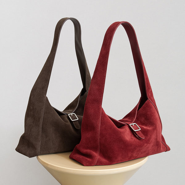 Matte Leather-Look Large Capacity Tote Bag
