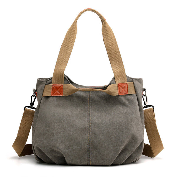 large canvas shoulder tote bag product view 3