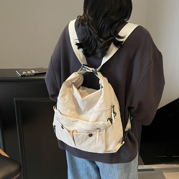 Multifunctional Korean Style Convertible Commuter Backpack product view 4 by EuroChic Tote