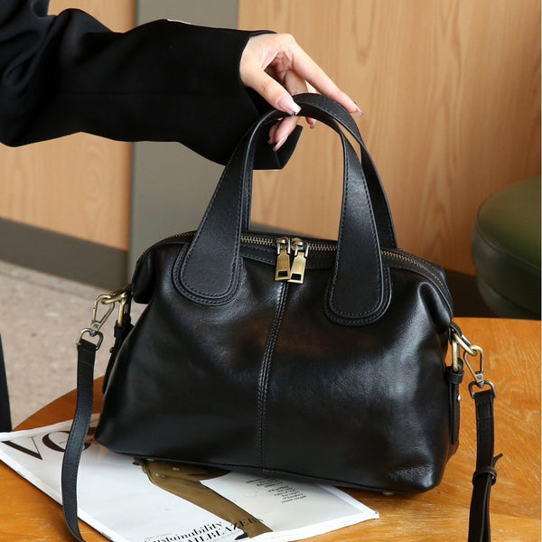 Large Capacity Commuter Leather-Look Tote Bag