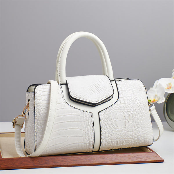 Crocodile Pattern Shoulder Crossbody Handbag product view 4