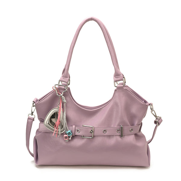 Large Capacity Commuter Tote Bag with Crossbody Strap product view 4