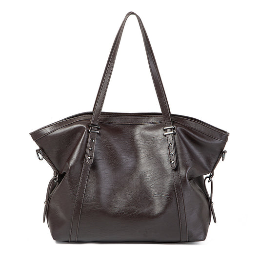Korean Niche Shoulder Crossbody Tote Bag by EuroChic Tote