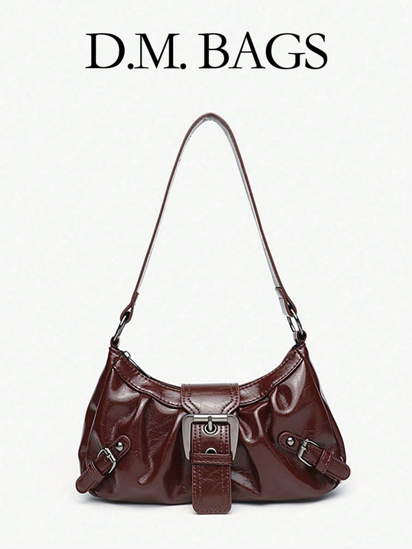 Retro Cloud Underarm Shoulder Bag