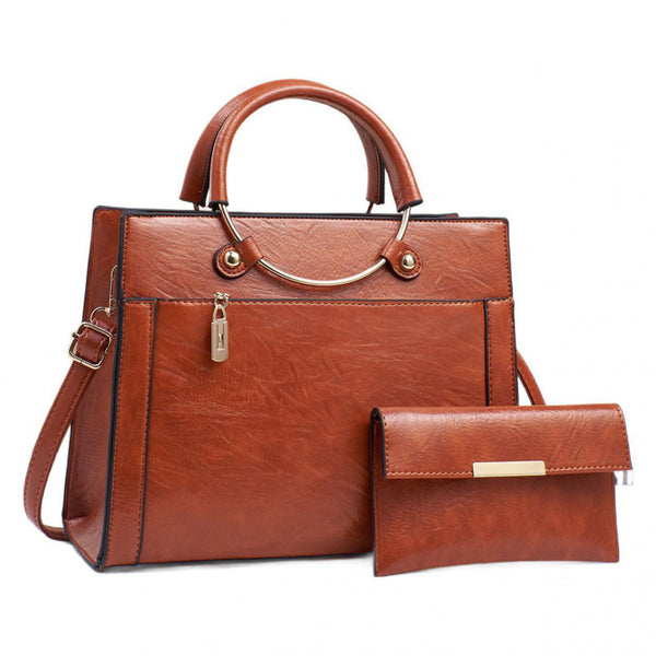 Textured Mother Daughter Tote Bag