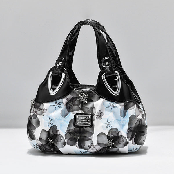 Multi-Color Soft Basket Handbag